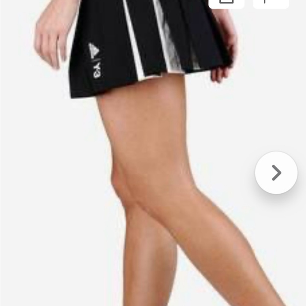 Y-3 ADIDAS Roland Garros LTD ED tennis skort skirt Yohji Yamamoto NWT